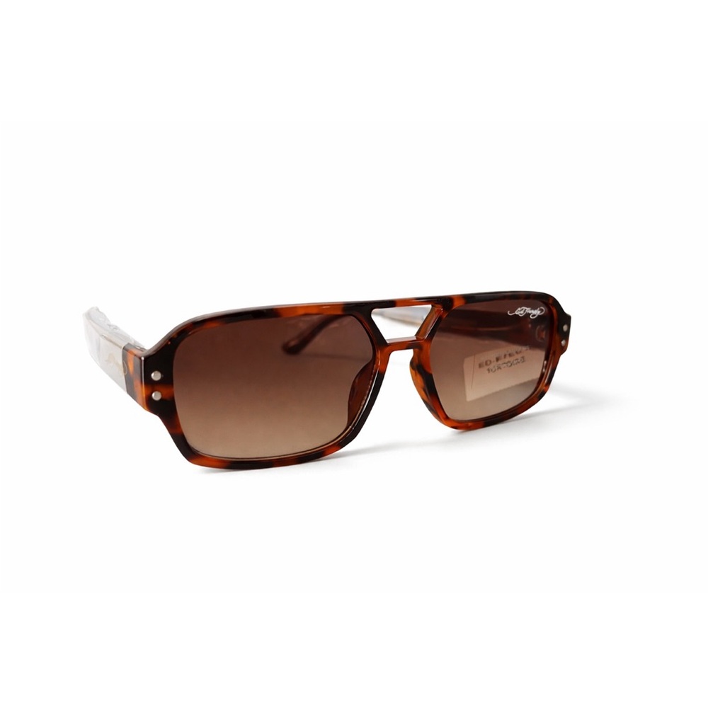 Authentic Ed Hardy Tortoiseshell Sunglasses